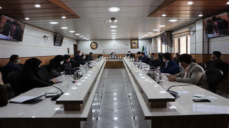  نشست کمیته پدافند زیستی ستاد مبارزه با کرونا در استان سمنان 